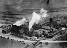 The burning Markham mine in