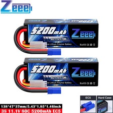 2x Zeee 11.1V 3S LiPo Battery