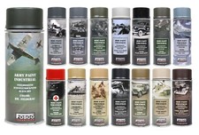 FOSCO Military Spray Paint 400ML 37 Colours Quick Drying Matt Finish All-Purpose