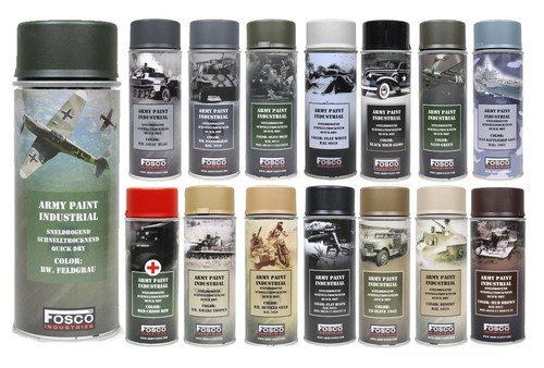 Fosco military spray paint - military,