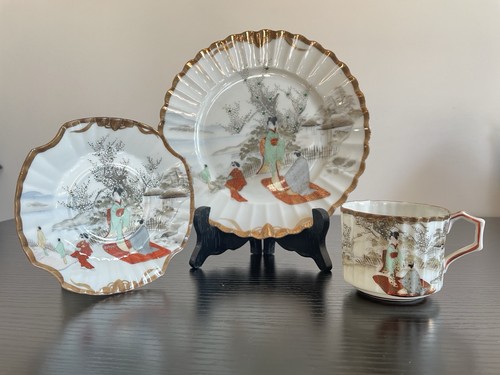 Antique kutani taniguchi sei - antique,
