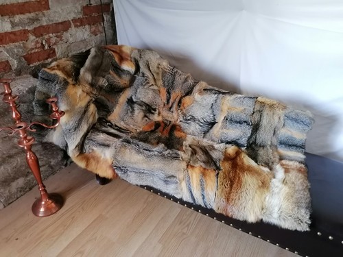 Real fur blanket - fur,
