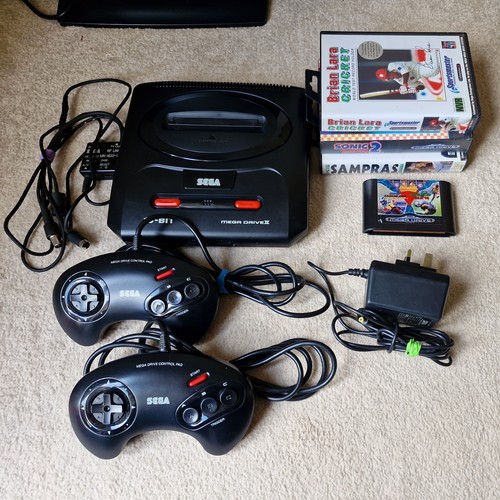 Sega mega drive console 6 - mega, 2