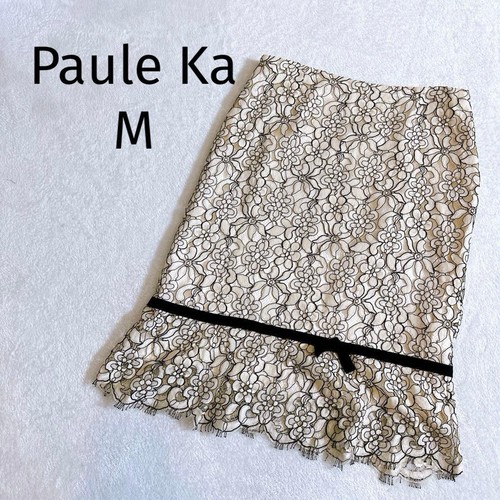 Paule beige black floral - beige,