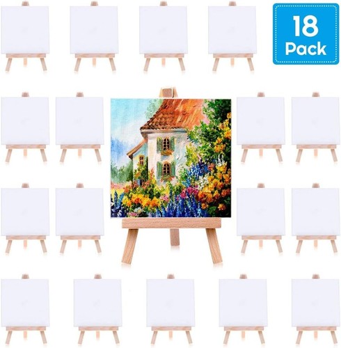 Mini canvases pack small - canvases, 18