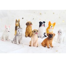 Mini Resin Dog Figures