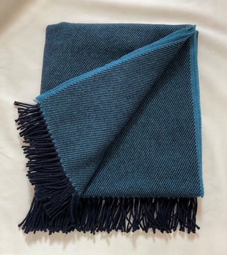 Pure wool fringed - pure,