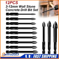 12x Diamond Drill Bit Set