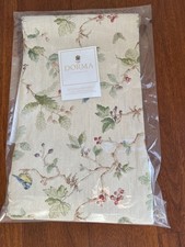 Branded woodland Birds pencil pleat curtains 46x72” 117x182cm colour -Natural 