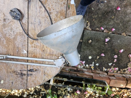 60s joint lamp table - lamp, sis