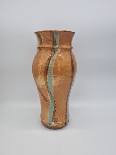Tall studio pottery - a,