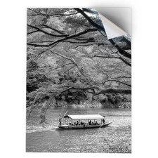 1 x Vinyl Sticker A3 - BW -