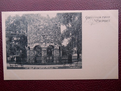 Old stone mill - stone, newport