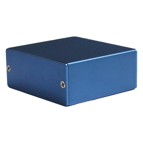 Extruded aluminum project box - aluminum,