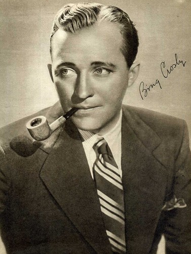 Bing crosby signed - signed, 'pipe'