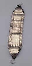 Rare Vintage Old Silver Traditional Handmade Bazuband from Rajasthan, India