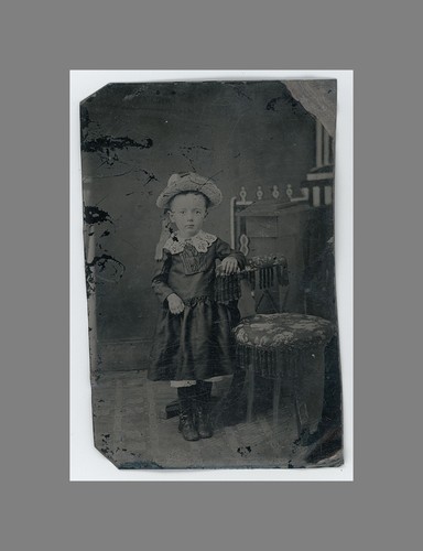 Antique tintype victorian era - antique,