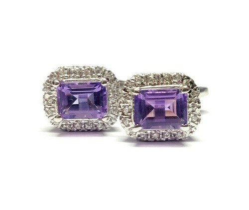 Amethyst cufflinks art - cufflinks, 3