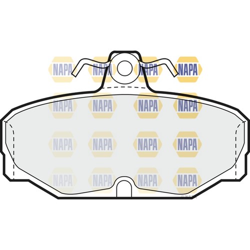 Brake pads set - pads, ford