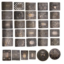 MEN'S SCOTTISH KILT BELT BUCKLES - CELTIC DESIGNS BUCKLES ANTIQUE