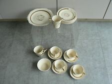 Art Deco Tea Set Gold Cream Enoch Turnstall Wedgewood 
