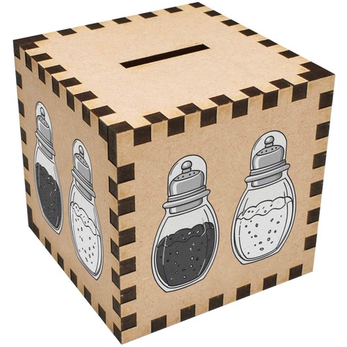 Salt and pepper shakers - 'salt, shakers'