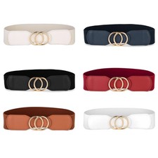 Black Retro Vintage Elastic