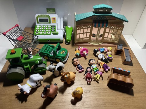 Toy shop farm figures - toy, bundle