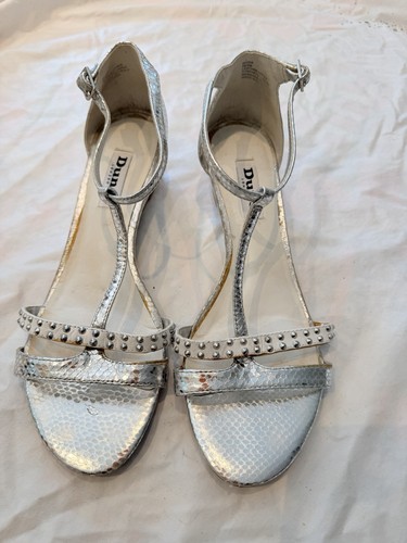 Dune london silver metallic - london,