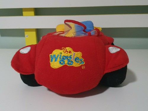 Big red car plush toy - plush,