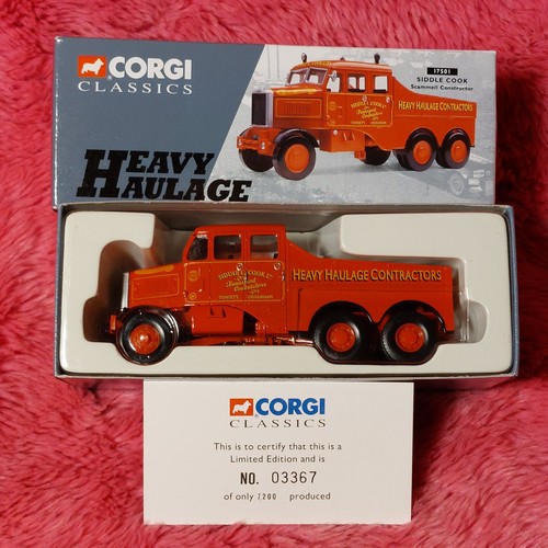 Corgi 17501 siddle - corgi,