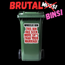 4 x Offensive Wheelie Bin
