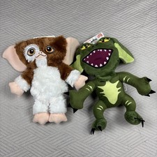 Gremlins Gizmo & Stripe Plushies Dog Toys Squeaky - Xmas Present BNWT