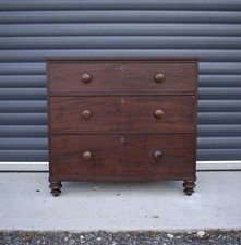 Antique victorian oak chest - victorian, of