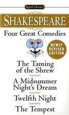 Four Great Comedies (Signet Classics), Shakespeare, Used; Good Book
