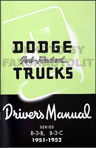 1951 1952 dodge pickup and - 1952,