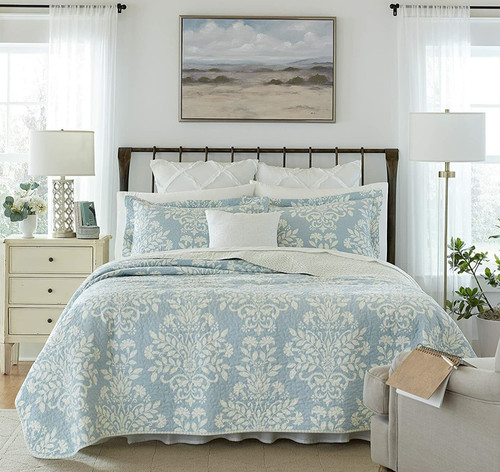 Laura ashley cotton coverlet - ashley,
