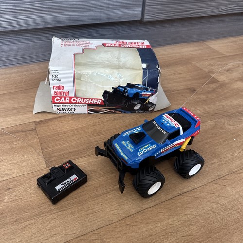 Nikko corvette car crusher - rc,