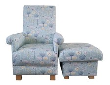 Adult Armchair & Footstool