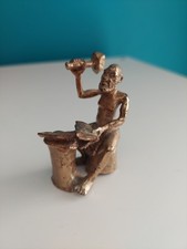 Metal Worker Blacksmith Metal Figurine