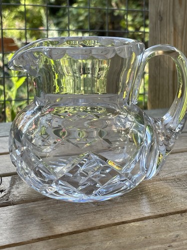 Heavy lead crystal signed - lead,
