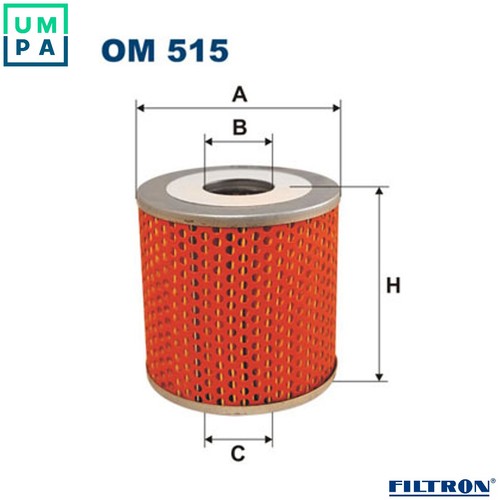 Oil filter 515 for - filter, ford