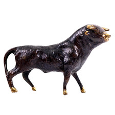 Bronze Taurus Bull Scupture