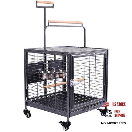 Travel bird cage easy - bird, wheel