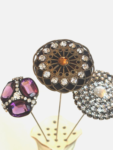 Antique lot hat - hat, pins