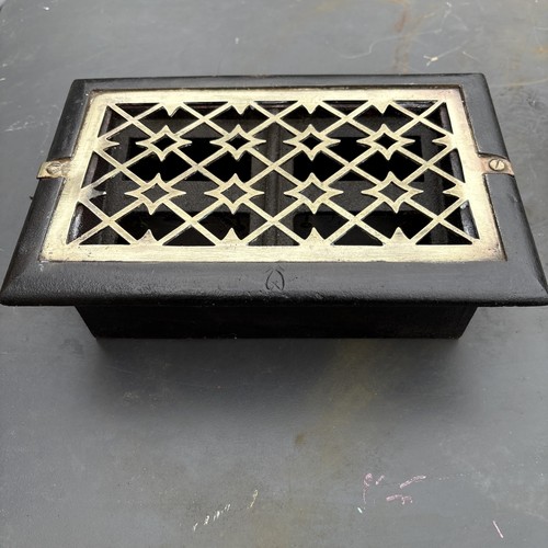 Antique iron air brick vent - air,