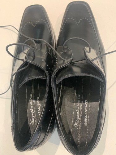 Mens autograph black shoes - black,