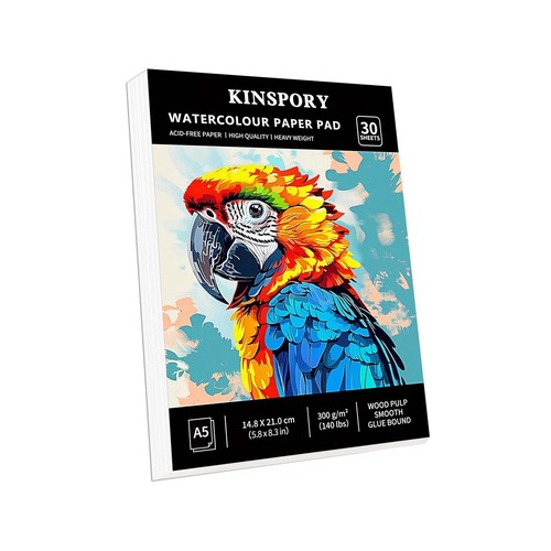 Kinspory watercolour paper pad - watercolour,