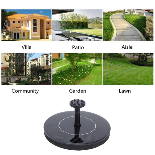Solar fountain pump - pump, kit