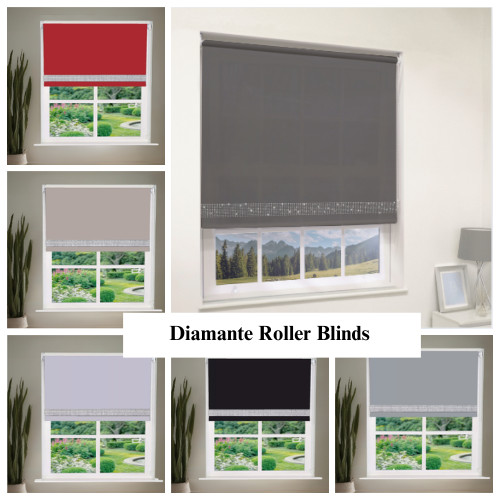Sparkly bling roller blinds - bling,